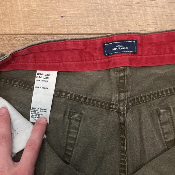 Vintage Green Pants - Picture 3 of 3